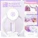 Gellen Gel Nail Polish Kit - 6 Colors Macaron Jelly Set with UV Nail Light | 36W Lamp, Starter Kit for Manicure - Soak Off Gel Polish Set - Buy Online on GoSupps.com