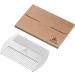 AhfuLife Stainless Steel Credit Card Size Beard Comb Set - Anti-Static Dual Action Hair Comb for Wallet and Pocket - 2 Pcs - Buy Online on GoSupps.com