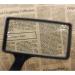 Junbyuhu 5x Hand Magnifying Glass Rectangular 100 x 50 mm Commercial Reading Magnifier for Seniors Low View Reading Hobbies Repair Observation - Buy Online on GoSupps.com