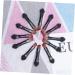 Balacoo Mini Lipsticks & 60 Pcs Eyeshadow Sponge Applicators - Double Sided Makeup Brushes for Flawless Eyeshadow Application - Buy Online on GoSupps.com