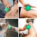 Spiky Massage Ball for Feet - Plantar Fasciitis Relief - Trigger Point Therapy - Muscle Recovery - Pain Relief - Green (2 Pack) - Buy Online on GoSupps.com