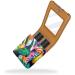 Travel Lipstick Organizer Case - Portable Makeup Bag with Mirror | Tropical Toucan & Parrot Design | Ideal for International Shipping - Buy Online on GoSupps.com