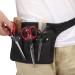 YAOGOHUA Multi Functional Portable Scissors Waist Bag Hair Clip Comb Hairdressing Tool Storage Bag Black - Buy Online on GoSupps.com