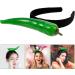 LIFKOME Novelty Hair Band Chili Design Hair Hoop Chili Pepper Hair Hoop Vegetable hairband for Adults Party Favors Green - Buy Online on GoSupps.com