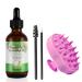Rosemary oil hair scalp massage brush Rosemary oil for skin care scalp massager