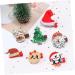 FRCOLOR Baby Christmas children's hair clips Christmas Barrettes xmas party Santa Hairpins tiaras for s kids decor Headdress flash artificial leather headband baby Kids - Buy Online on GoSupps.com