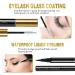 Professional Lash Clusters Kit - Mixed Lengths 3D Volume Cluster Lashes with Curler, Tweezers, Waterproof Liquid Eyeliner, Glue, Coating Remover - 1 Kit - Buy Online on GoSupps.com
