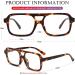 Buy PORADAY Blue Light Glasses for Men & Women - Retro 70s Square Aviator Eyewear | Vintage Trendy Rectangle & Leopard Styles Shop Now - Buy Online on GoSupps.com