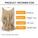 Halo Hair Extensions | Invisible Wire Hair Extension | Adjustable Headwidth | Wavy Curly Long 18 Inches | Heat-resistant Fiber | 2 Pcs Removable Clips - Buy Online on GoSupps.com