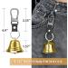 NedFoss 2 Loud Bear Bell with Whistle Set - 3 in 1 Hiking Gear for Survival and Adventure - Buy Online on GoSupps.com