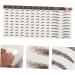 FOMIYES 54 Sheets Waterproof Eyebrow Stickers Waterproof Stickers Natural Eyebrow Stickers Make up 6d Set - Buy Online on GoSupps.com