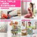 Resistance Bands for Exercise Exercise Bands with 5 Different Resistance Levels Elastic Exercise Bands for Training Resistance Workout Bands for Gym Fitness Yoga Mini Loop Tension Bands Black Red Yellow Blue Green Natural Rubber - Buy Online on GoSupps.com