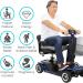 Vive Air Inflatable Seat Cushion Adjustable Air Pressure Relief Coccyx Pain for Car & Office Chair - Grey - Buy Online on GoSupps.com