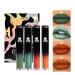 4PCS Halloween Matte Liquid Lipstick Lip Kit 24 Hour Long Lasting Red Lipgloss Waterproof Smudge Proof Matte Lip Glaze Gothic Festive Lip Gloss red 0.01 Fl Oz (Pack of 4)