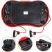 Super Deal Pro Vibration Plate Exercise Machine - Whole Body Workout Fitness Platform with Loop Bands, Bluetooth & Remote - 99 Levels Red - Buy Online on GoSupps.com