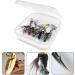 Realistic Flies for Fly Fishing 5-Piece Artificial Bait Set with Hooks | Dry Fly Fishing Accessories Kit for Perch Salmon & Trout - Includes Suitcase Box - Buy Online on GoSupps.com
