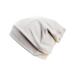New Satin Lined Sleeping Cap Adjustable Bonnet Sleep Head Cover Natural Night Sleep Beanie Hat for Curly Hair Protection Women and Men