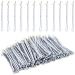 White Bobby Pins  METLUCK 200Pcs White Hair Pins Waves Bobby Pins Hair Accessories for Women  White Gray Hair (2.2inch/5.5cm)
