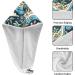 Wrap All Prints Dark Ocean Blue Hair Towel 2 Pack | Super Absorbent Quick Dry Hair Turbans for Women & Girls - Buy Online on GoSupps.com
