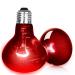 Neptonion 2er-pack 100W reptile infrared heat lamp UVA 100 W red heat lamp basking-spot lamp suitable for snake chameleons bartag seeds spiders geckos lizards 2PCS-100W