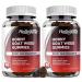 Horny Goat Weed Gummies 1000mg for Men & Women, New Formula with Maca Root (Black & Red), Ashwagandha Root, Natural Energy Boost, Performance, Drive, Vegan, 120 Chewables