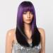Shop Testar Lila Wigs for Women | Heat-Resistant Synthetic Ombre Purple & Black Wigs for Every Occasion - Buy Online on GoSupps.com