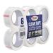 Clear Packing Tape 2 Inch Wide 2.0mil Thickness 110 Yard Per Roll Pack of 6 Rolls 6-Pack 110Yd 2inch
