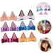 KONTONTY 6 Pairs Hair Bow Barrettes Kawaii Hair Clips Halloween Costume Supplies Sequin Bow Hair Pins Glitter Bowknot Hairpin Cat Ears Hair Clips Dog Ears Hair Pins Hair Barrettes Fabric - Buy Online on GoSupps.com