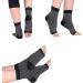 Cudon compression socks/ankle bandage (2 pair) pain relief plantar fasciitis ankle pain and swelling - Premium compression socks for men & women
