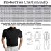 Men's High Collar Turtleneck Short Sleeve T-Shirt Solid Y2-White | Medium - Buy Online on GoSupps.com