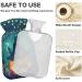NAANLE Fairy House Punbis 1L Transparent Hot Water Bottle - Handheld Heating Bag for Pain Relief & Cold Therapy - Buy Online on GoSupps.com