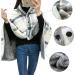 Wheelchair Accessory - Cozy Winter Wheelchair Blanket for Adults with Buttons Soft Super Warm Plush Sleeveless Blankets for Warm Gift - Buy Online on GoSupps.com