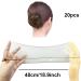 20 Pcs Hair Nets Hair Bun Holder Hairnets for Bun Hair Nets Invisible Elastic Edge Mesh Ballet Bun Net Holder for Women Girls Dance Nurse Wig Fixing Hair (Coffee) - Buy Online on GoSupps.com