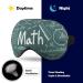 Math Formula Doodle Tools Sleep Mask - Adjustable Strap, Light Blocking Blindfold for Men and Women | Ideal for Sleeping, Travel, and Nap Time - Buy Online on GoSupps.com