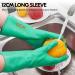 VGO 5 Pairs Reusable Long Arm Gloves for Kitchen & Household Cleaning - XL Green (HH4601) - Multifunctional & Durable - Buy Online on GoSupps.com