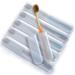 Synra Charcoal Toothbrush with Travel Case, Tongue Scraper & Soft Angled Bristles - 6 Pack - Buy Online on GoSupps.com