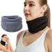 Cervicorrect Neck Brace Snoring Soft Neck Support Relieves Pain Neck Brace For Neck Pain & Support | Wraps Keep Vertebrae Stable And Aligned For Relief Of Cervical Spine Pressure For Women & Men (Gray)