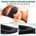 Ultralight 3D Sleep Mask (Grey)+ Upgraded Eye Mask for Sleeping (Black) Blackout Night Blindfold Zero Pressure Eye Cover - Buy Online on GoSupps.com