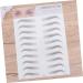 PACKOVE Autocollants de Transfert Sourcils 2 Pi ces Noir Faux Sourcils Temporaires pour Femmes Clairsem es Effet Poils Usage Maquillage Quotidien - Buy Online on GoSupps.com