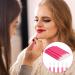 50 Pcs Pink Disposable Lip Brushes | Lipstick Applicator Wand & Nail Polish Brushes | Makeup Beauty Tool Kit for Women & Men - Buy Online on GoSupps.com