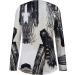 Odoy Women's Casual Button Strip Pullover - Summer Autumn Short-Sleeved Tunics & Blouses - Basic Streetwear Shirts - 2 Black L - Buy Online on GoSupps.com