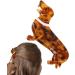 Dog Shaped Hair Clip - Cute Dachshund Hair Claw | Fashion Dachshund Dog Hair Clips for Women Girls | Acetate Dachshund Hair Accessories Animal Hair Clip - Buy Online on GoSupps.com