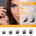Buy B&Q Lash Clusters D Curl 8-16MIX - DIY Eyelash Extensions, 72 Fluffy Individual Lashes - Buy Online on GoSupps.com