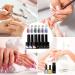 Gel Nails | Heat-Sensitive Gel Nails | 6 Easy-to-Apply Manicure Lasts 21 Days Ideal for Travel Beach Wedding - Buy Online on GoSupps.com