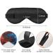 Red and Blue Fire Sleep Mask - Comfortable Light Blocking Eye Mask with Adjustable Strap for Travel and Shift Work - Buy Online on GoSupps.com