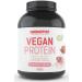 Energeticx Vegan Strawberry Protein Shake Sugar Free 25g High Quality Protein Natural Strawberry Flavor PlantBased Protein Source Ideal after Sports Without Artificial Flavors Creamy Texture