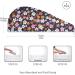Small Flowers Hair Towel 2 Pack | Super Absorbent Quick Dry Hair Turbans for Women & Girls | Perfect Hair Drying Solution - Buy Online on GoSupps.com