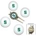 Team Golf NCAA Michigan State Spartans Regulation Size Golf Balls (4 Count) & Divot Tool with Removable Double-Sided Magnetic Marker - Buy Online on GoSupps.com