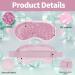 Cooling Eye Mask Gel Eye Mask for Puffy Eyes Reusable Therapy Gel Eye Mask Hot Cold Dual-use Cold Eye Mask for Dry Eyes Dark Circles Eye Bags Sleep Gel Beads Eye Mask (Pink) - Buy Online on GoSupps.com