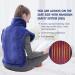 Hangsun Large Heating Pad for Back and Neck - 24x33 Electric Heat Wrap with 6 Settings, Auto Shut Off, ETL Certified - Dark Blue - Buy Online on GoSupps.com
